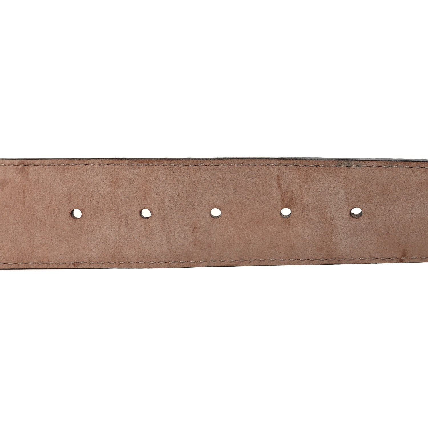 Gucci Guccissima Interlocking G 40mm Belt 105 42 Hibiscus Red 4 of 6