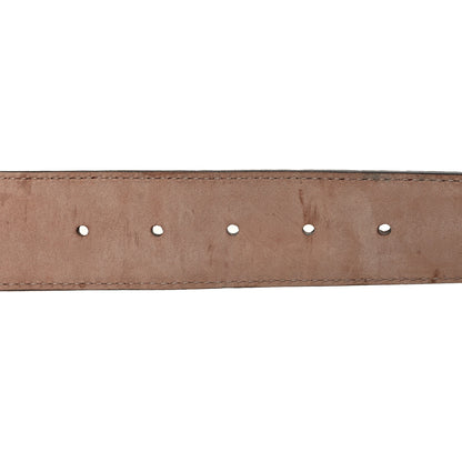 Gucci Guccissima Interlocking G 40mm Belt 105 42 Hibiscus Red 4 of 6