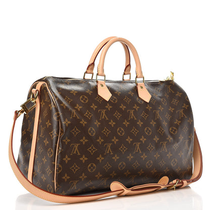 Louis Vuitton Monogram Speedy Bandouliere 40 4 of 10