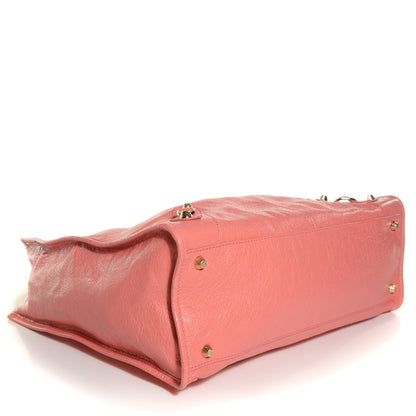 Balenciaga Agneau Giant 12 Gold Hardware Monday Rose Azalee 4 of 11