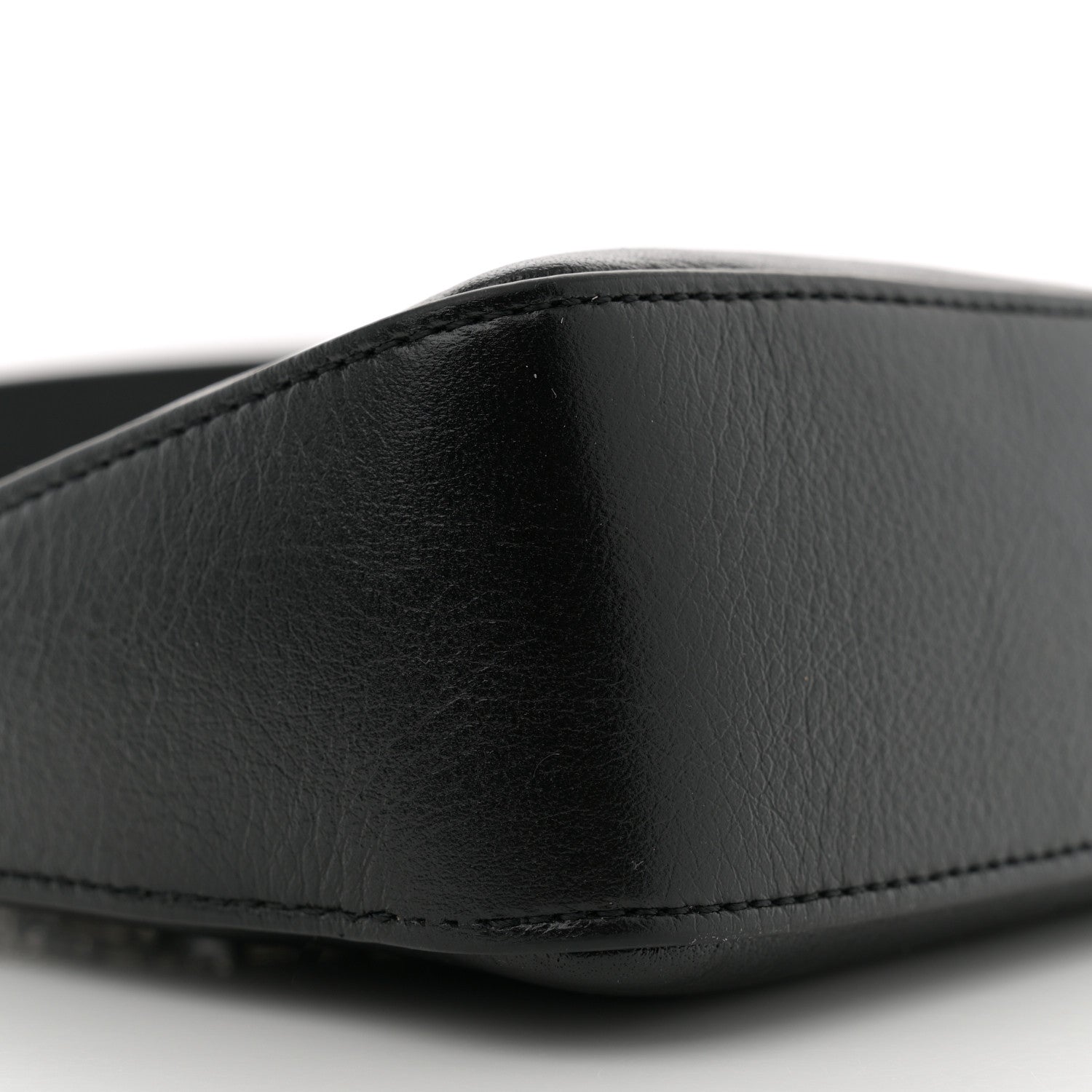 Givenchy Smooth Calfskin Mini Moon Cut Out Shoulder Bag Black 9 of 11