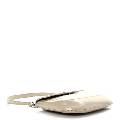 Prada Spazzolato Cleo Flap Shoulder Bag Deserto 4 of 8