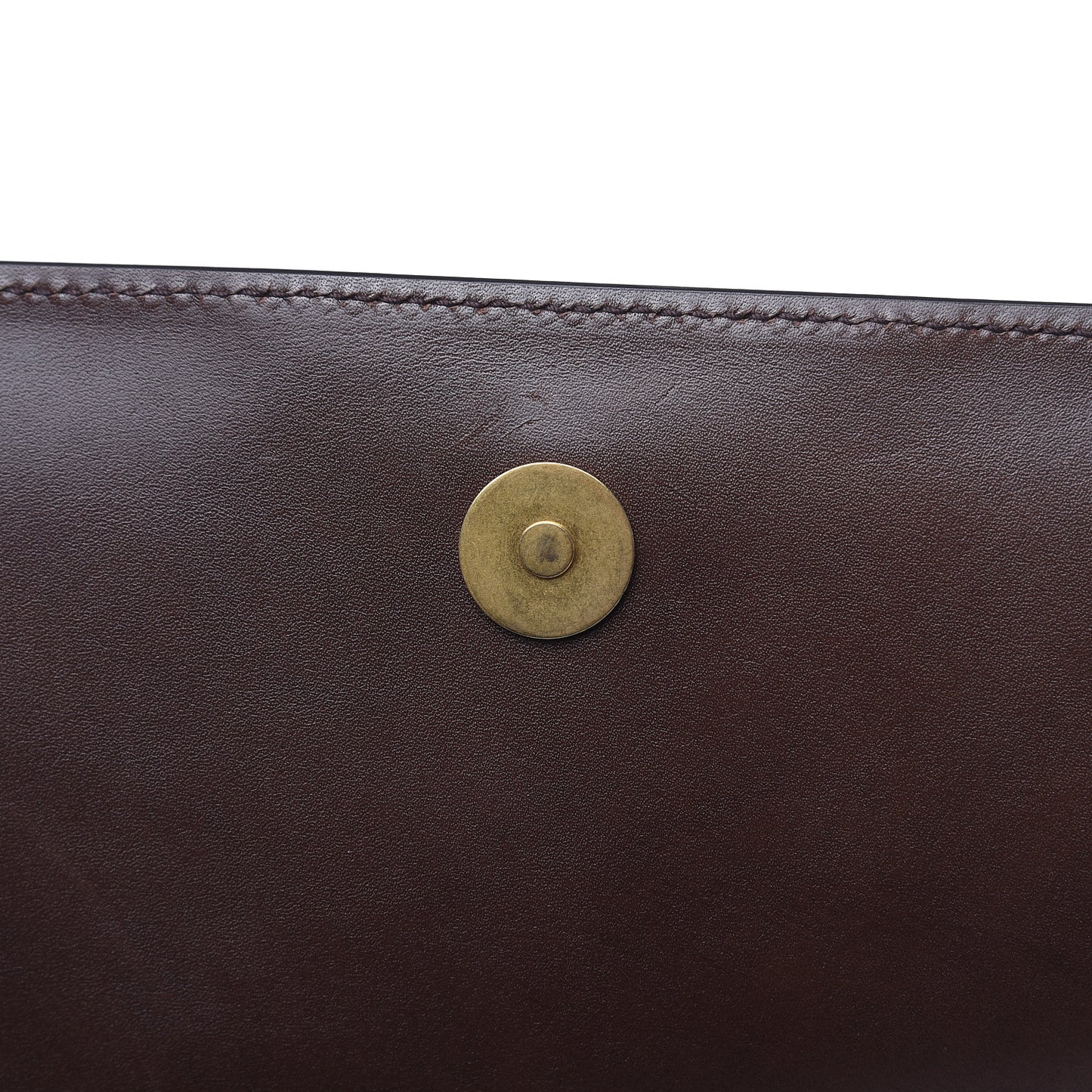 Tuscany Lux Calfskin Web GG Marmont Shoulder Bag Fondent