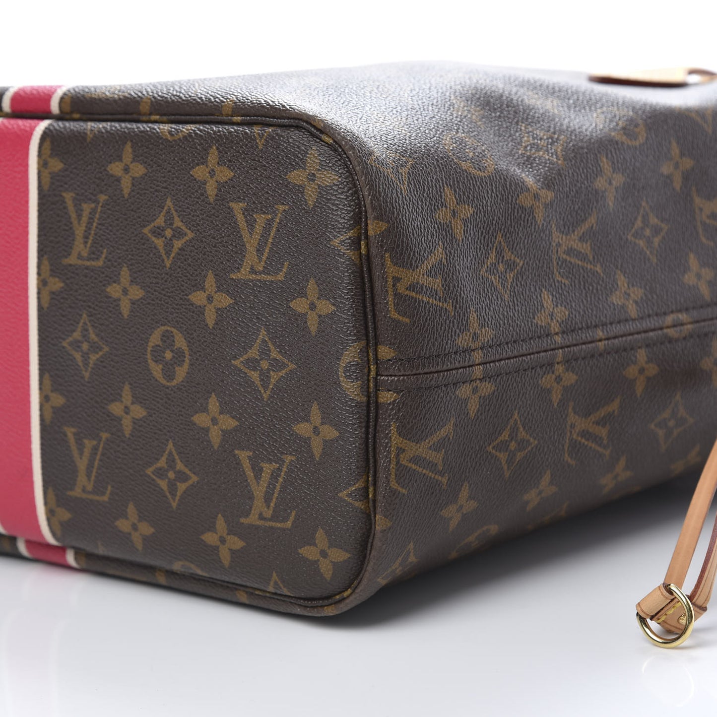 Monogram My LV Heritage Neverfull MM Fuchsia White