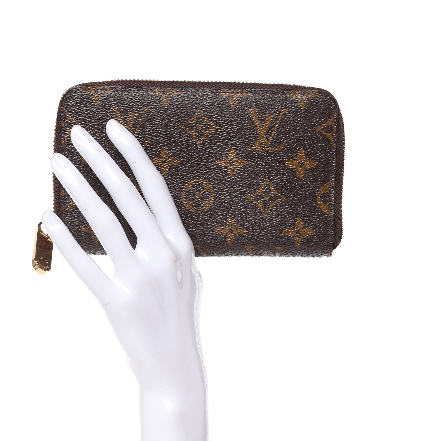 Louis Vuitton Monogram Zippy Compact Wallet 2 of 10