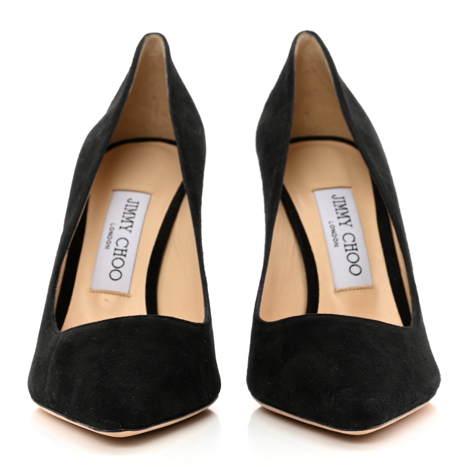 Jimmy Choo Suede Love 100 Pumps 37 Black 2 of 7