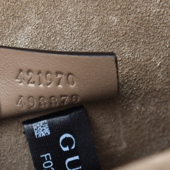 GG Supreme Monogram Mini Dionysus Shoulder Bag Taupe