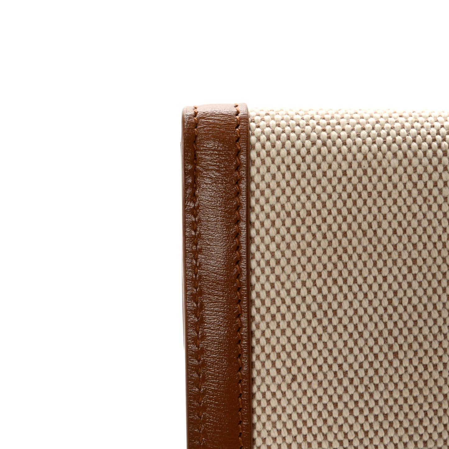 Canvas Uptown Pouch Natural Beige Brick