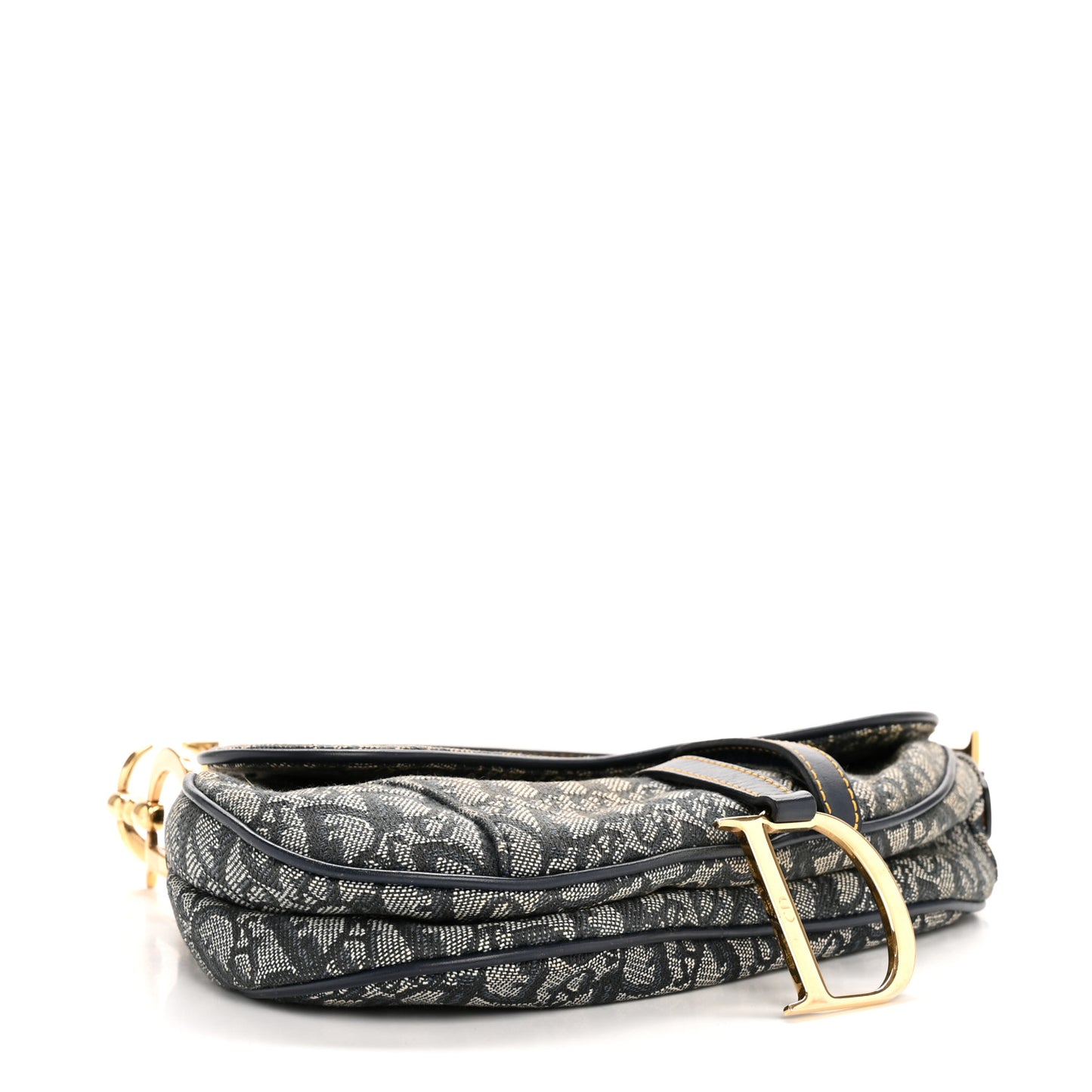 Monogram Saddle Bag Blue