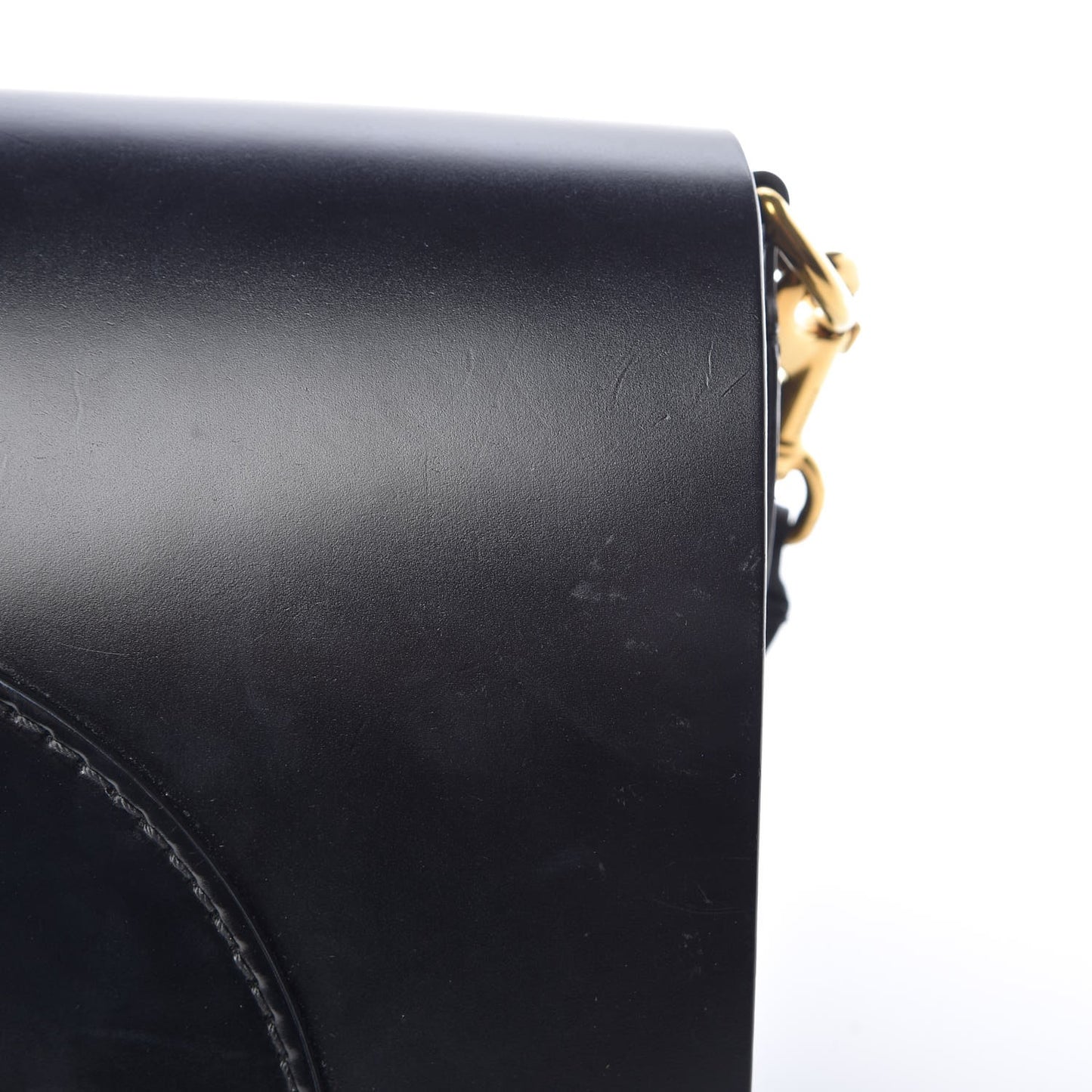 Supple Bridle Square Satchel Black