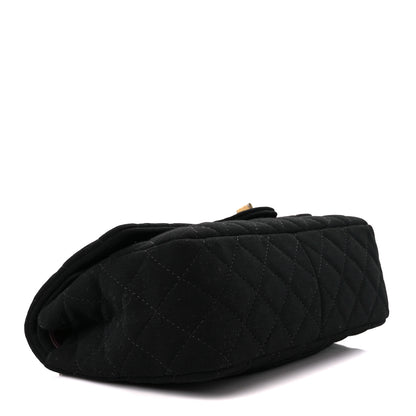 Chanel Jersey Quilted 2.55 Reissue 226 Flap Black 4 of 12