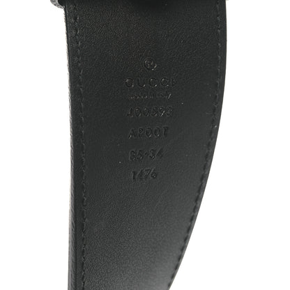Gucci Calfskin Double G 40mm Belt 85 34 Black 3 of 4