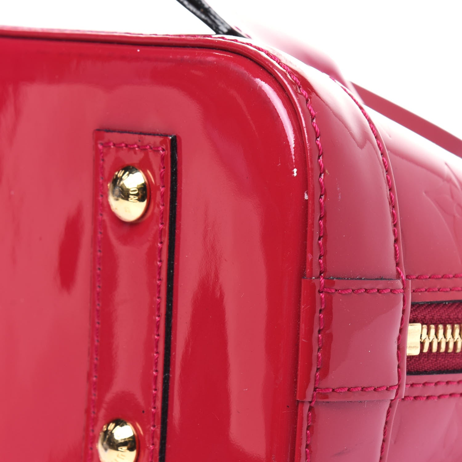 Louis Vuitton Vernis Alma BB Rose Indien 12 of 18