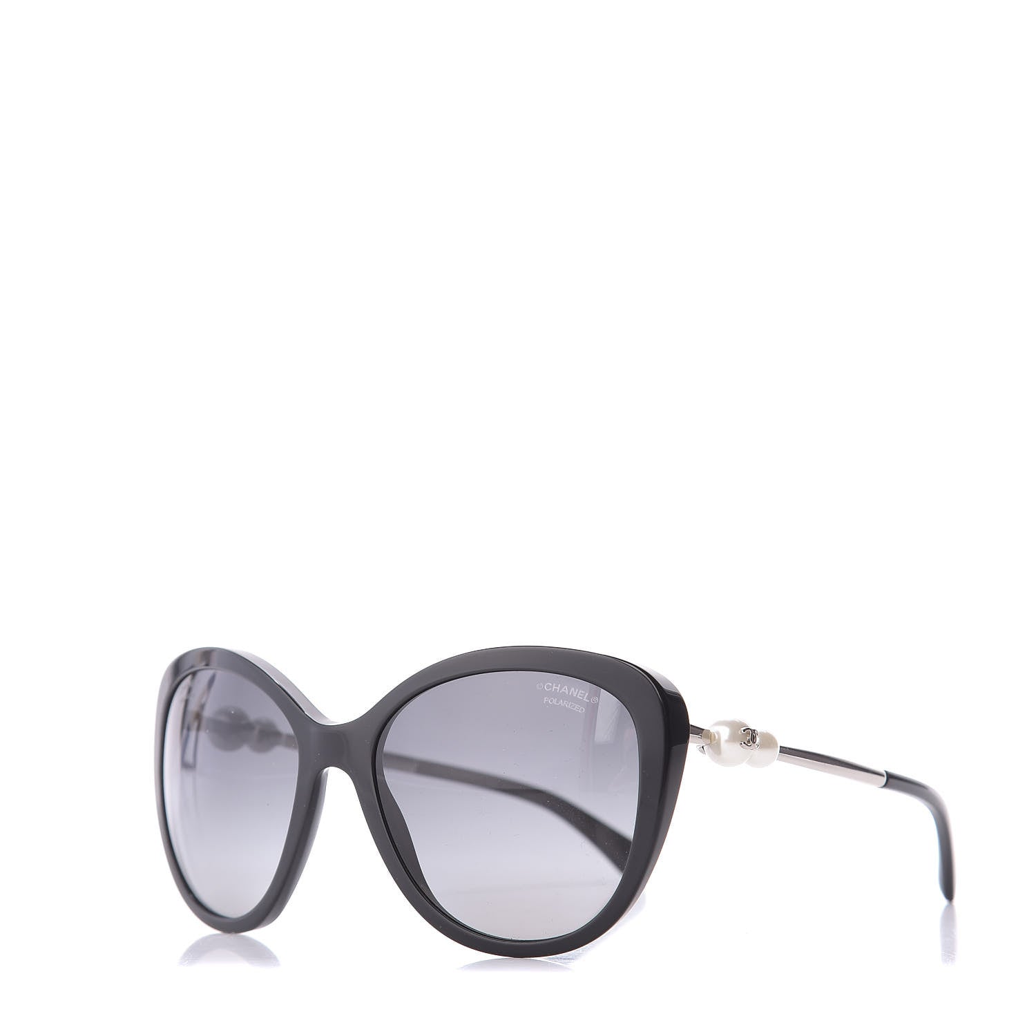 Chanel Pearl Polarized Sunglasses 5338-H-A Black 1 of 10