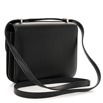 Hermes Veau Monsieur Lizard Constance 18 Black Ombre 3 of 10