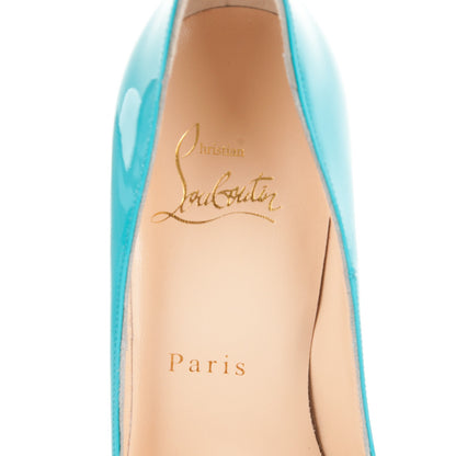 Christian Louboutin Patent So Kate 120 Pumps 35 Pacific 7 of 7