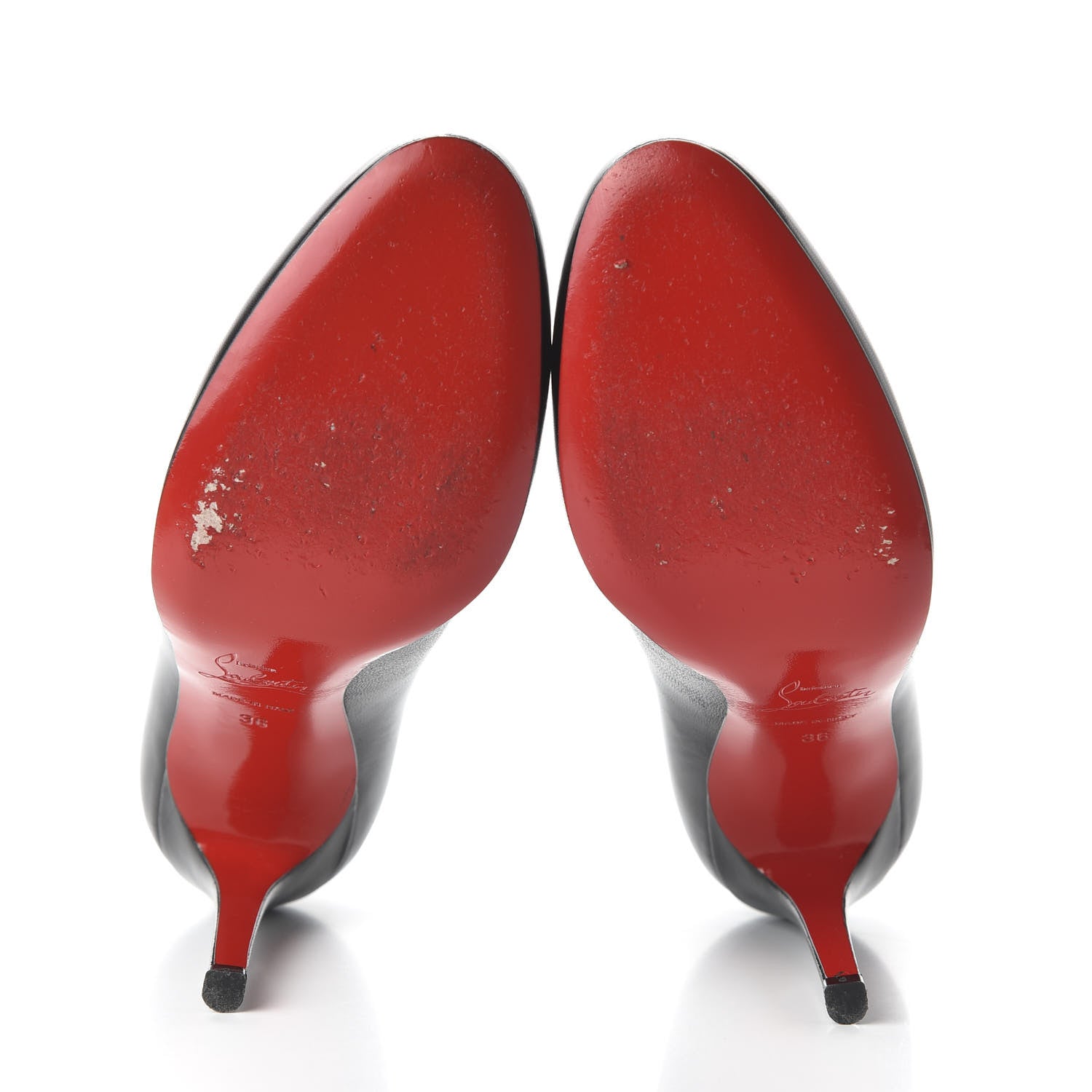 Christian Louboutin Kid Simple 100 Pumps 36 Black 5 of 9