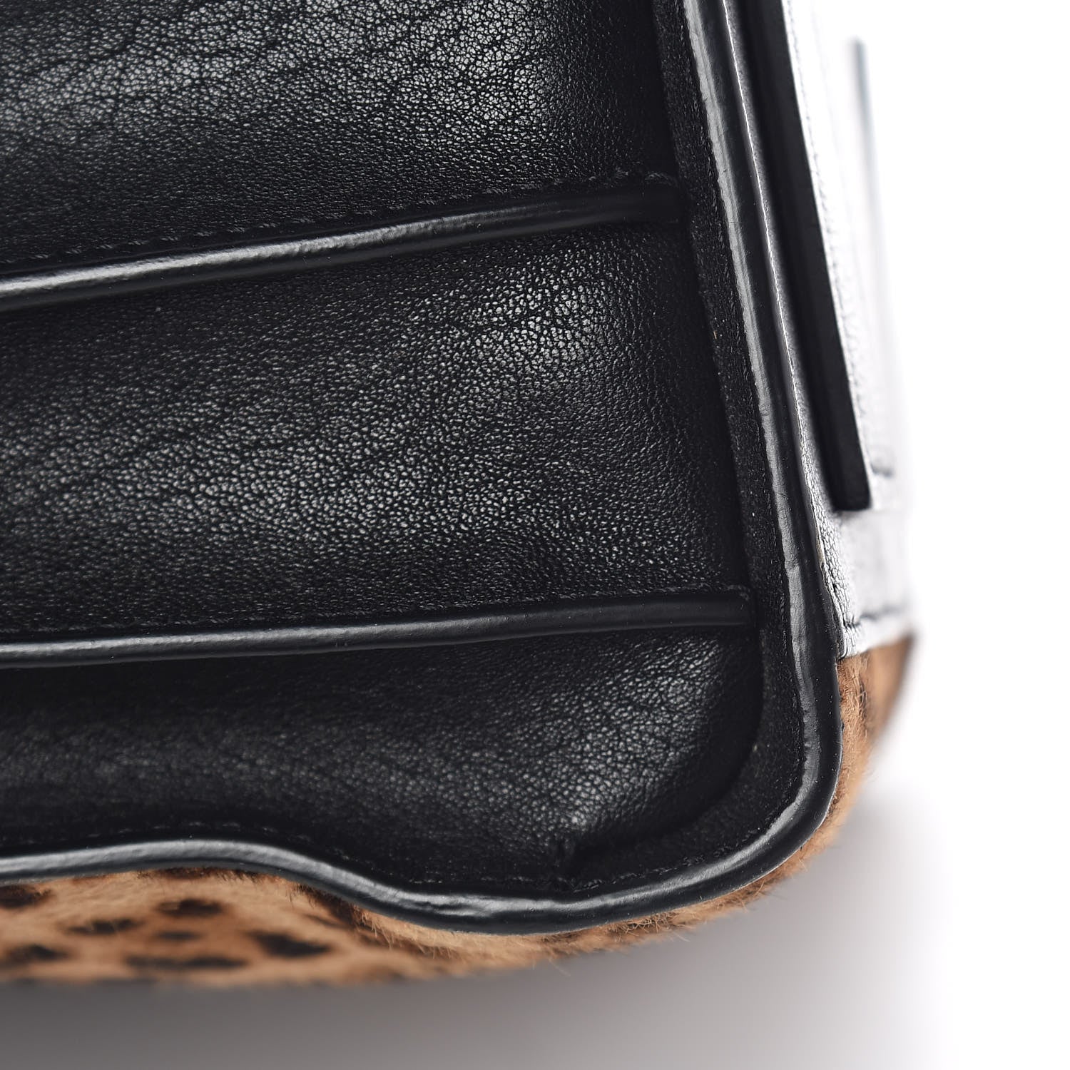 Saint Laurent Pony Effect Calfskin Leopard Print Baby Supple Sac De Jour 16 of 25