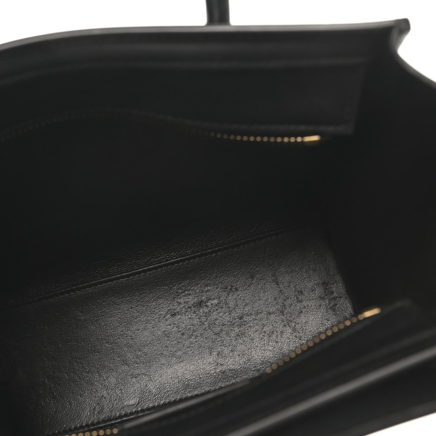 Smooth Calfskin Nano Luggage Black