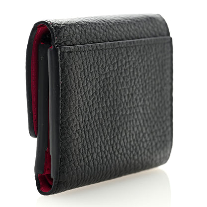 Louis Vuitton Taurillon Capucines XS Wallet Black 3 of 6