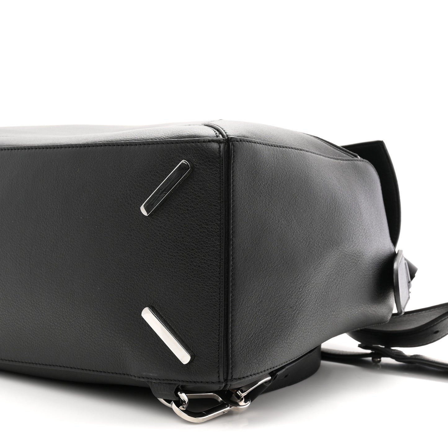 Calfskin Large Puzzle Bag Black