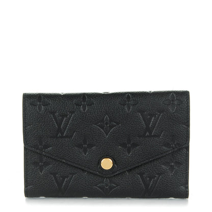 Louis Vuitton Empreinte Compact Curieuse Wallet Black 1 of 7