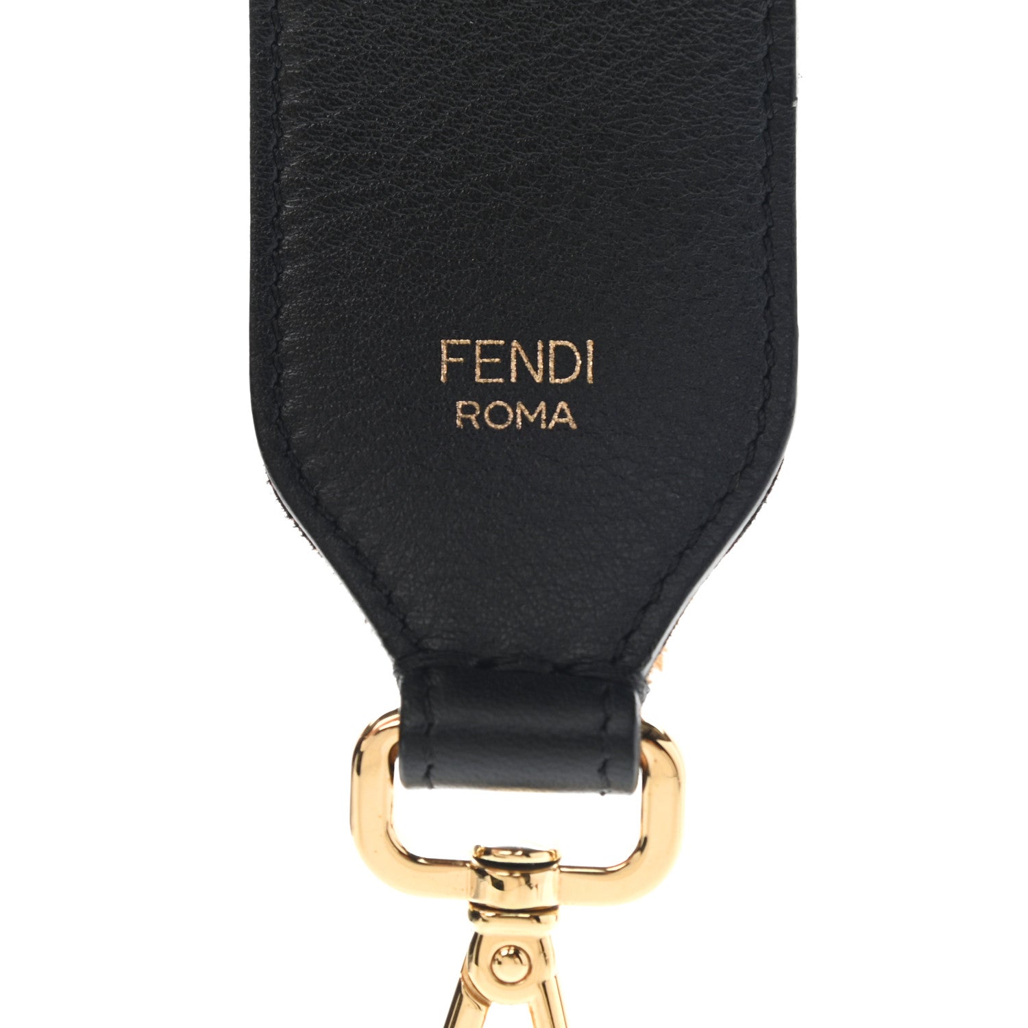 Fendi Velvet Tapestry FF Strap You Tobacco 3 of 6