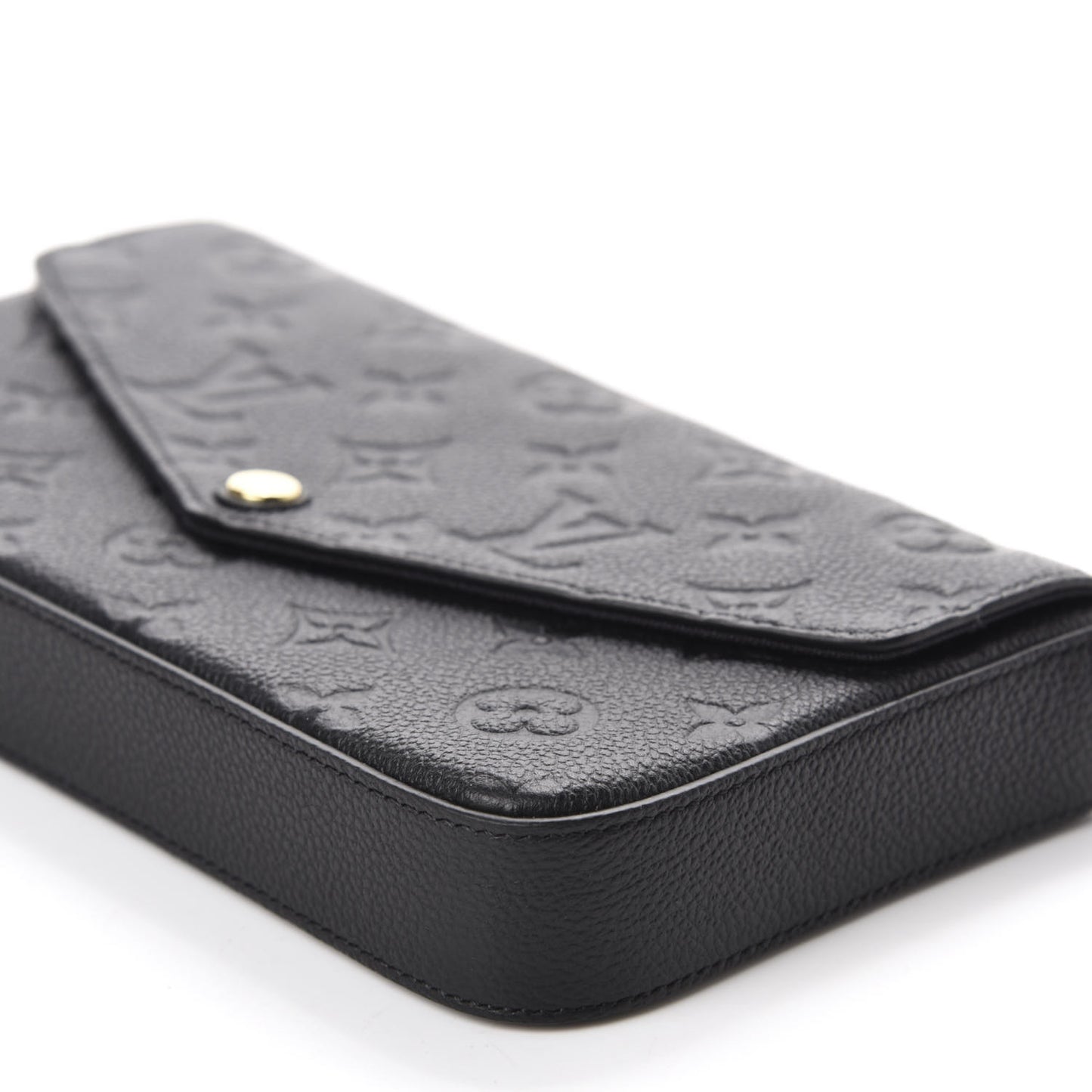 Empreinte Pochette Felicie Chain Wallet Black