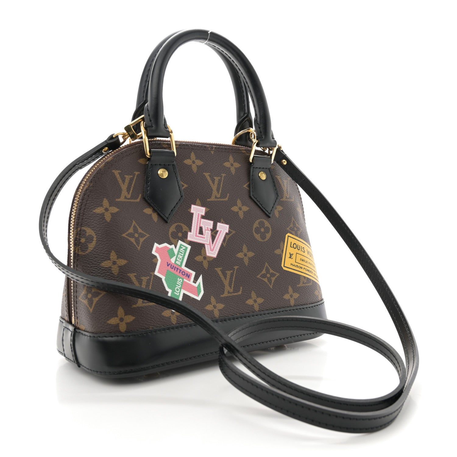 Louis Vuitton Monogram My LV World Tour Alma BB 3 of 13