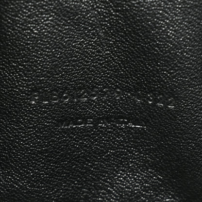 Saint Laurent Grain De Poudre Matelasse Monogram Mini Lou Camera Bag Black 7 of 10