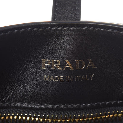 Prada Tessuto Nylon Quilted Corsaire Hunting Bag Black 6 of 7