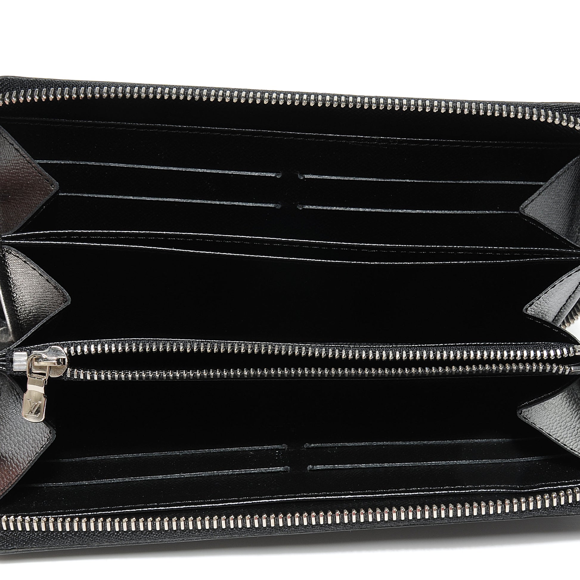 Louis Vuitton Epi Zippy Wallet Black 6 of 8
