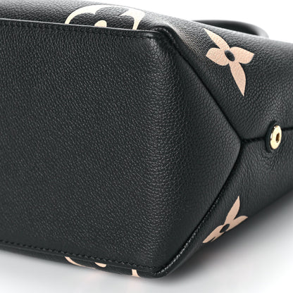 Louis Vuitton Empreinte Monogram Giant Petit Palais Black Beige 8 of 9