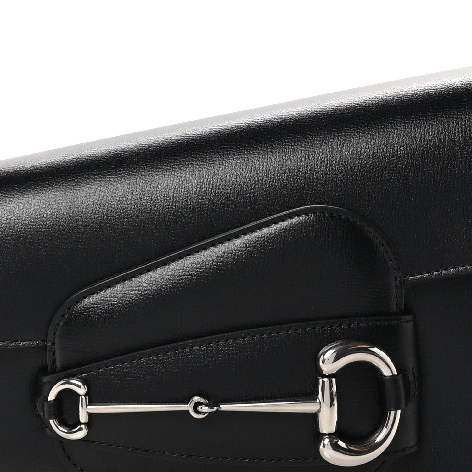 Gucci Demetra Small Horsebit 1955 Asymmetric Shoulder Bag Black 8 of 10