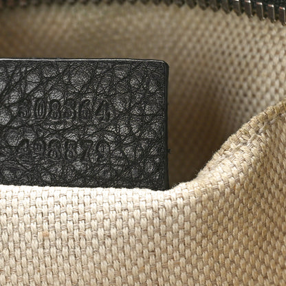 Gucci Pebbled Calfskin Studded Small Soho Disco Bag Black 7 of 15