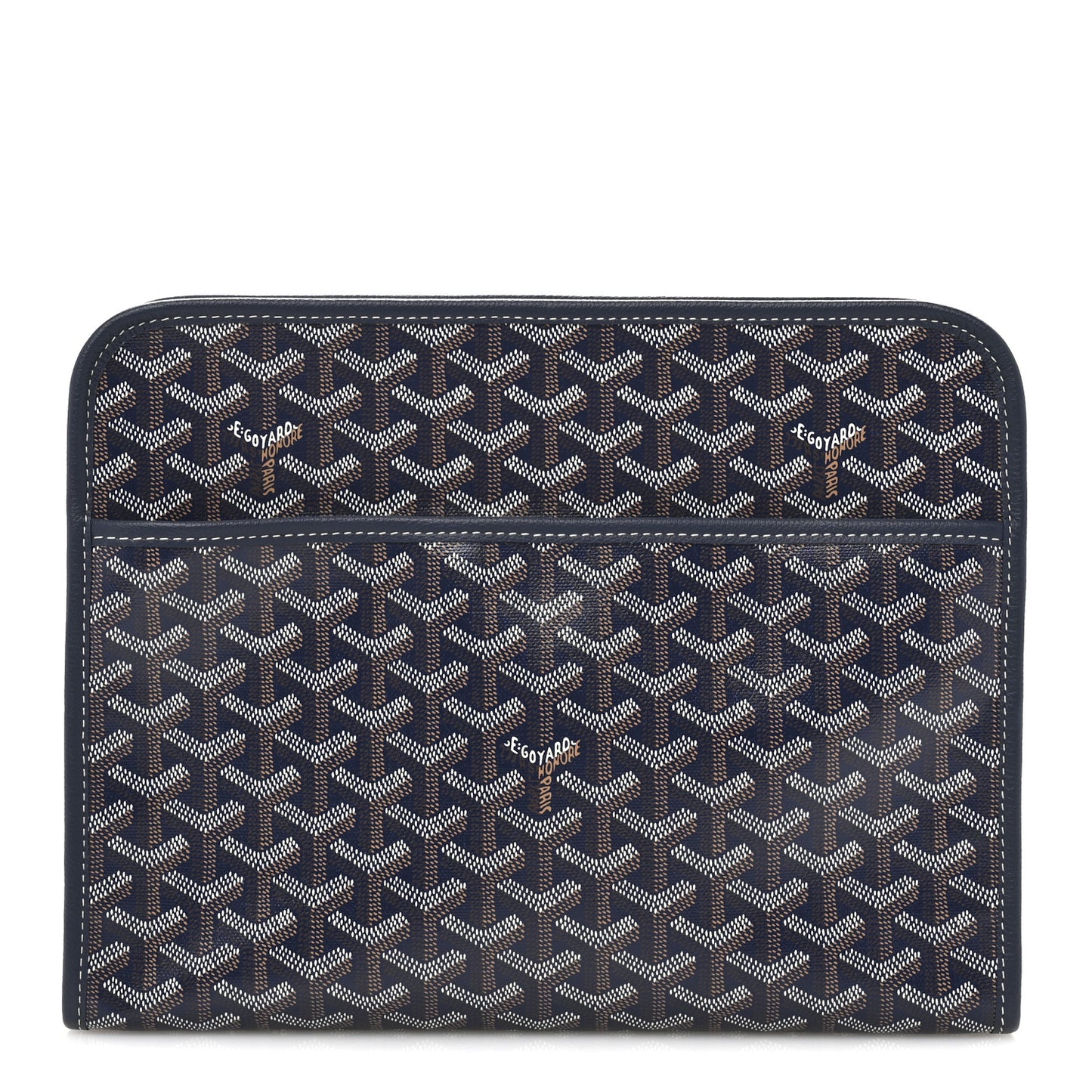 Goyardine Jouvence GM Toiletry Pouch Navy