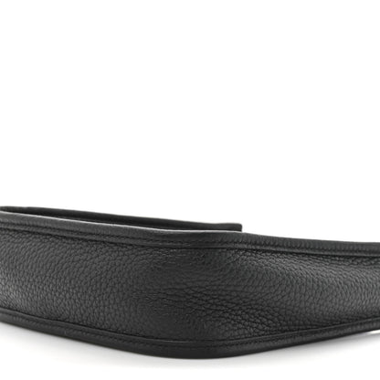 Hermes Taurillon Clemence Evelyne TPM Black 9 of 11