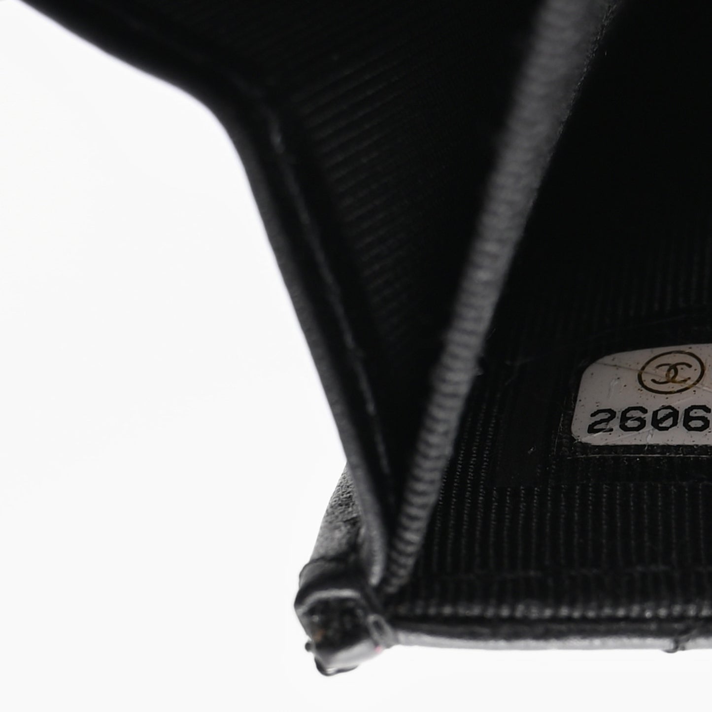 Aged Calfskin Quilted Reissue Flap Card Holder Wallet So Black