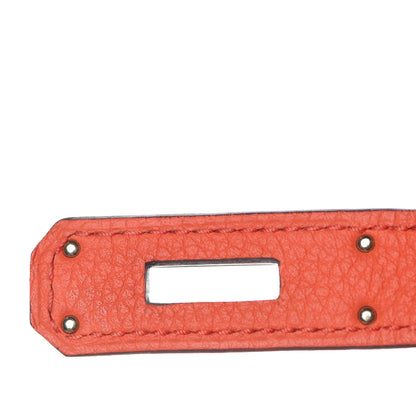 Hermes Togo Birkin 35 Orange Poppy 24 of 38