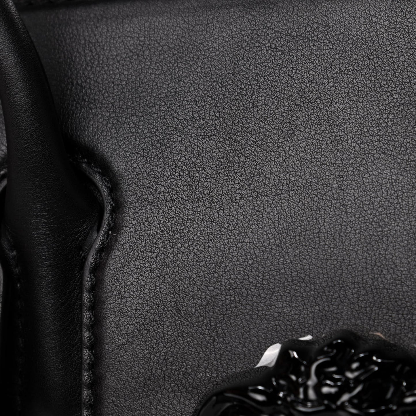 Calfskin Medium Palazzo Empire Bag Black