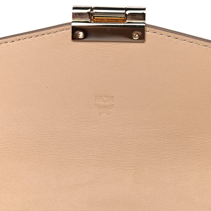 MCM Visetos Large Patricia Wallet On Chain Beige 5 of 18
