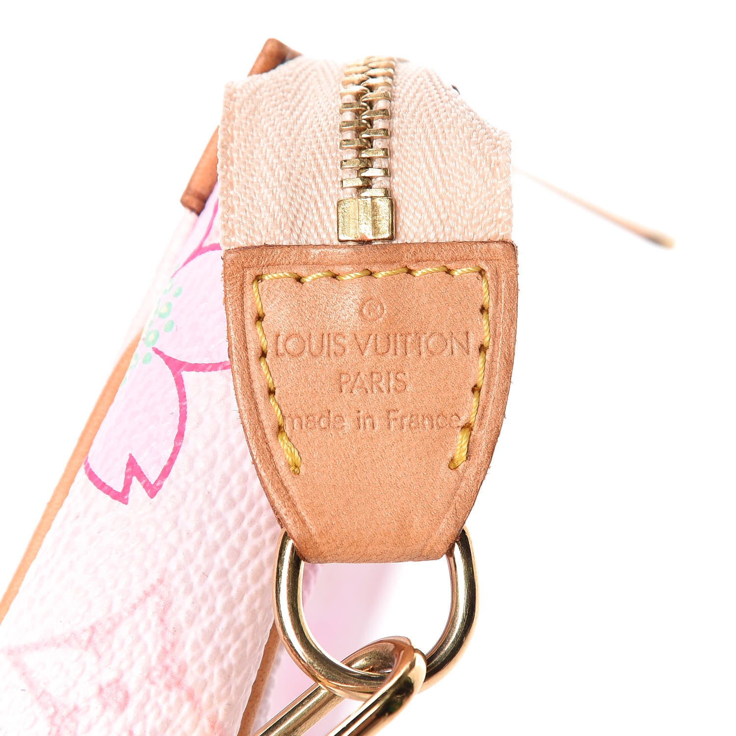 Louis Vuitton Monogram Cherry Blossom Pochette Accessories Pink 6 of 11
