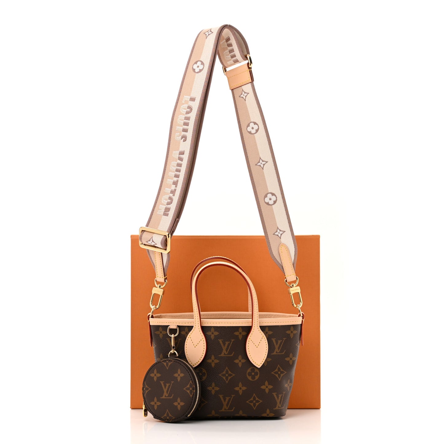 Monogram Neverfull BB Beige