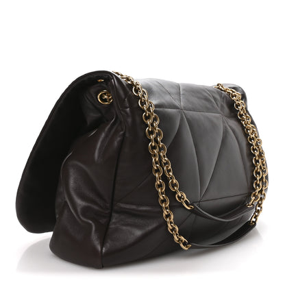 Saint Laurent Lambskin Matelasse Monogram Large Jamie 4.3 Dark Sweet Chocolate Dark Sweet Chocolate 3 of 11