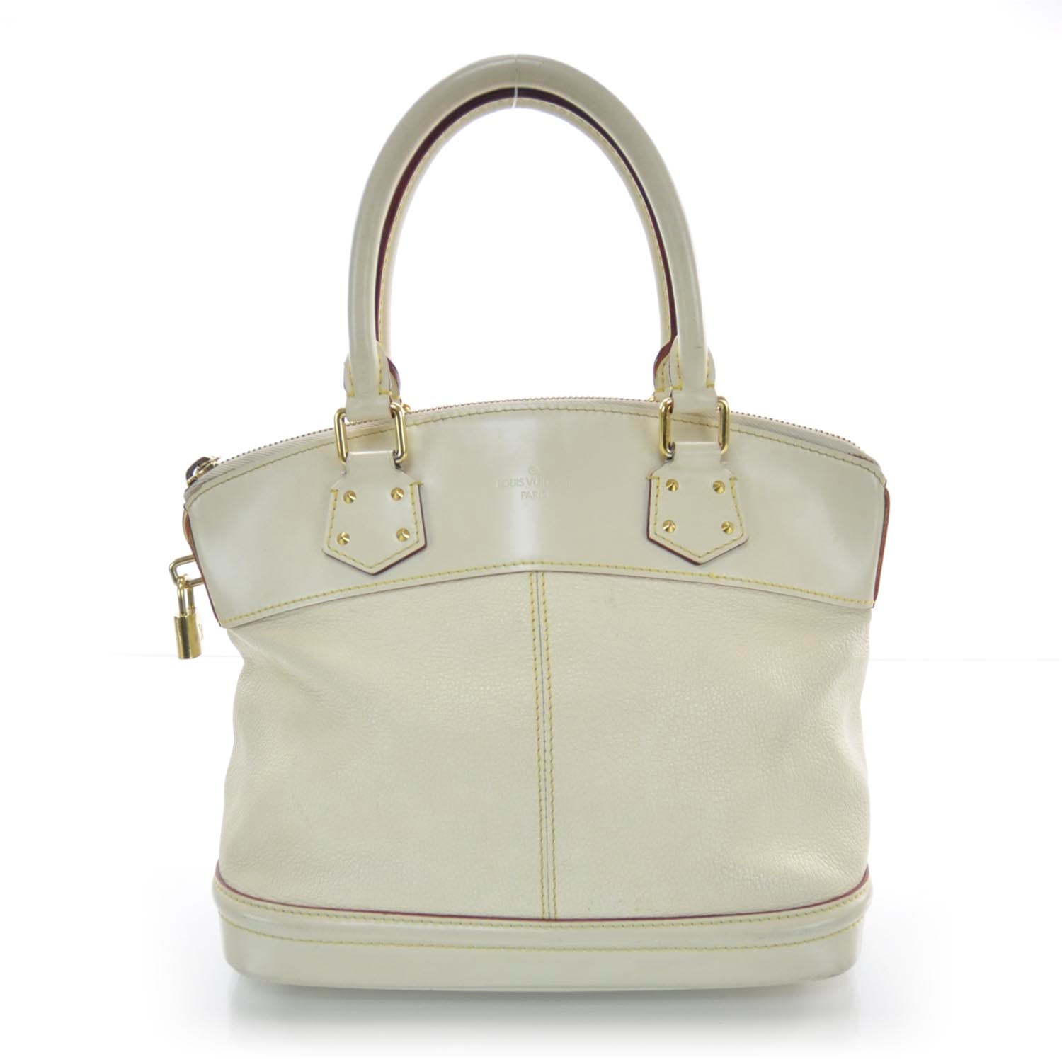Louis Vuitton Suhali Lockit PM White 1 of 9