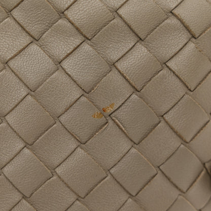 Bottega Veneta Nappa Intrecciato Nodini Crossbody Messenger Steel 12 of 12