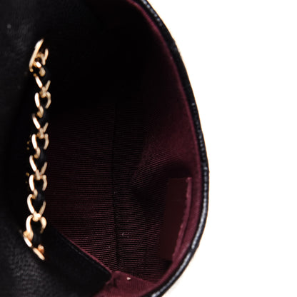 Chanel Caviar Quilted Mini Chain Belt Bag Black 5 of 9