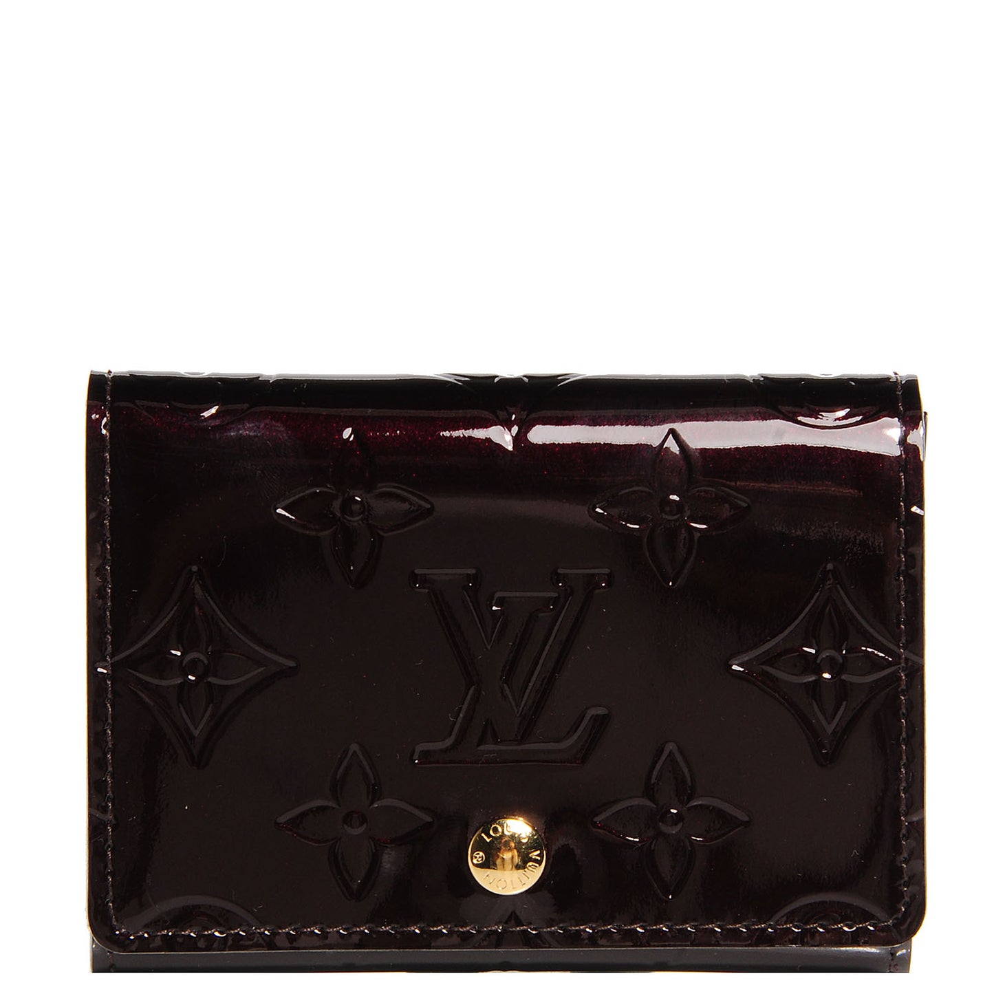 Vernis Business Card Holder Amarante