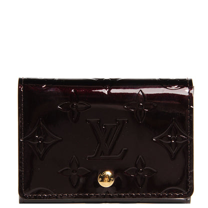 Louis Vuitton Vernis Business Card Holder Amarante 1 of 7