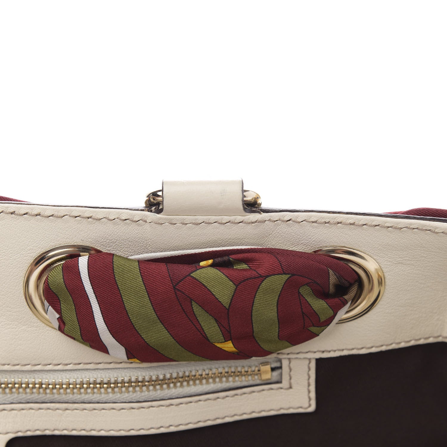 Gucci Monogram Medium Positano Tote Off White 12 of 12